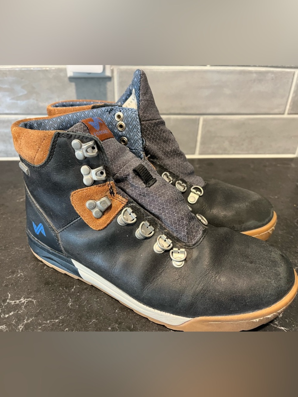 Forsake Winter Hiking Boots with Brown Accents